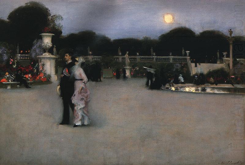 John Singer Sargent In the Luxembourg Gardens china oil painting image